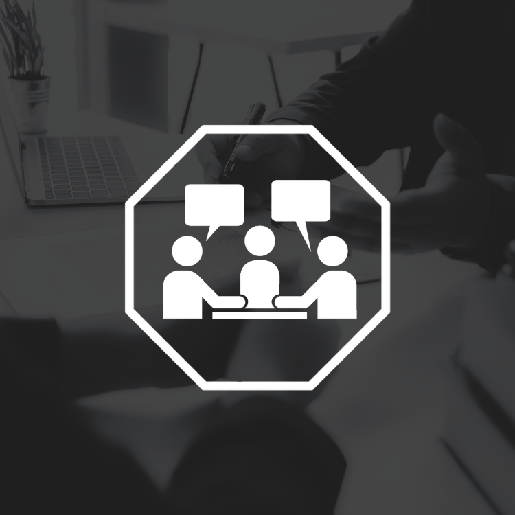 Advice and consulting services icon